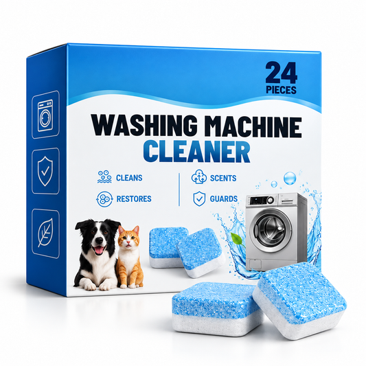 Washing Machine Cleaner Tablets for Gentle Cleaning and Residue Removal